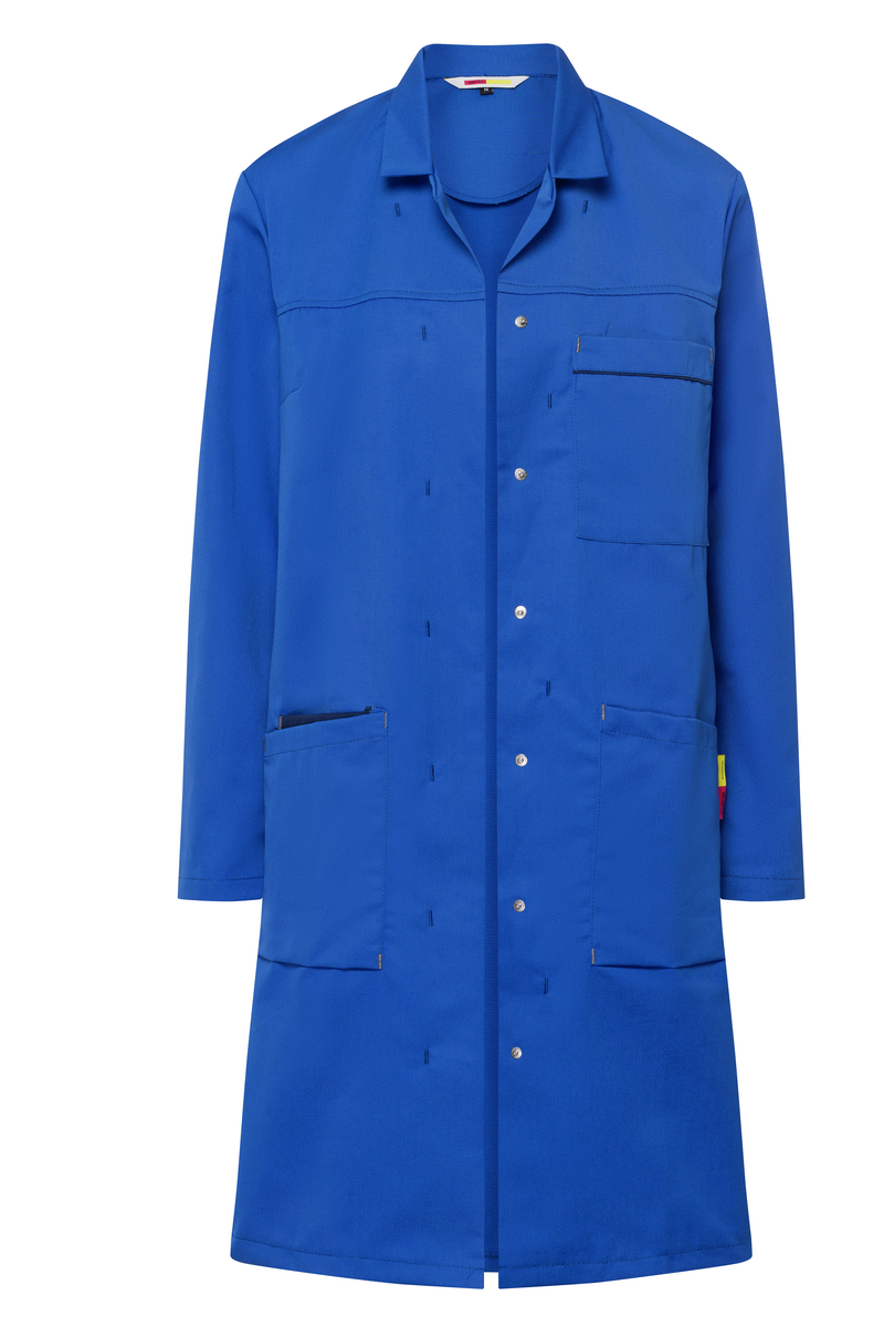CWS Industry Comfort: Coat Ladies Blue Long Sleeves view 2