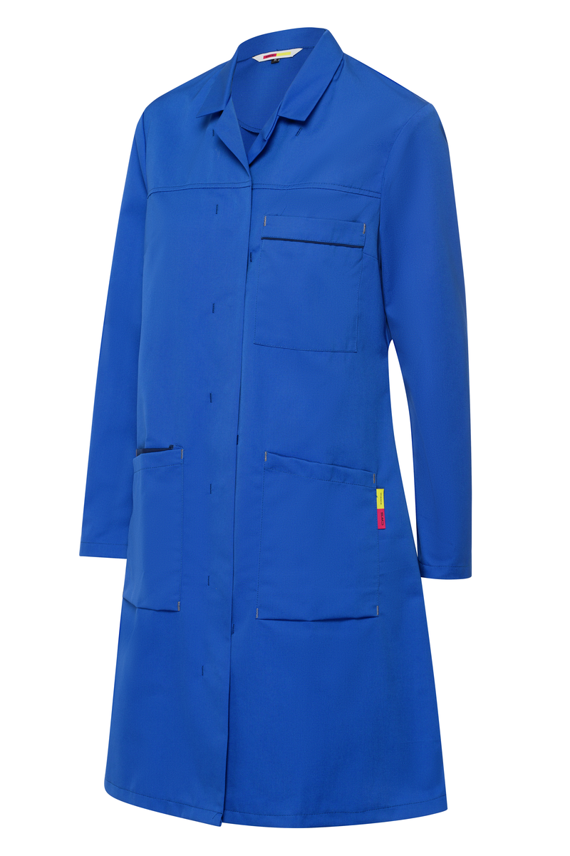 CWS Industry Comfort: Coat Ladies Blue Long Sleeves view 4