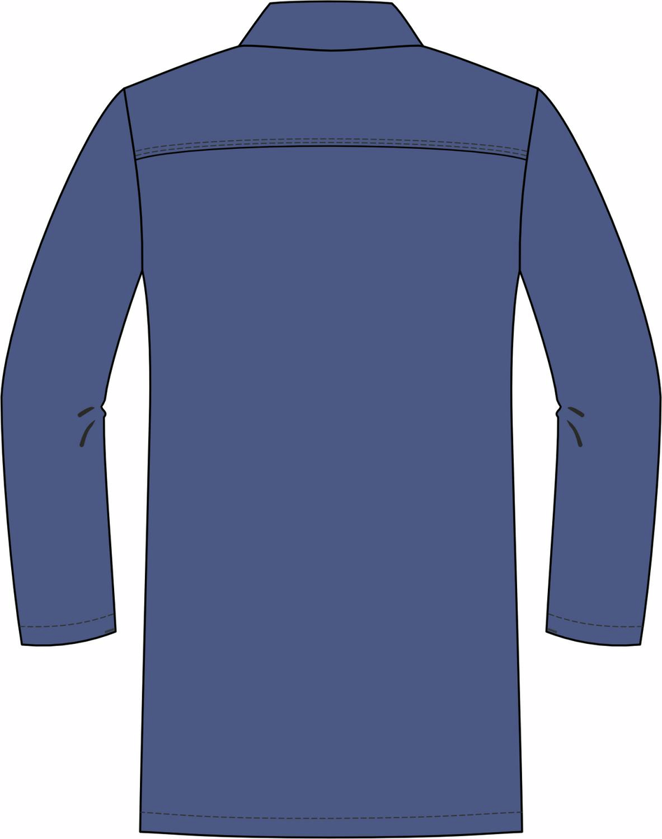 CWS Industry Comfort: Coat Men Blue Long Sleeves view 8