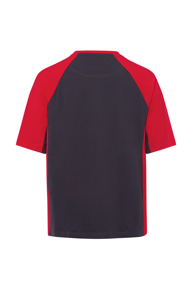 CWS PRObasics: T-Shirt Darkgrey/Red Short Sleeves view 5