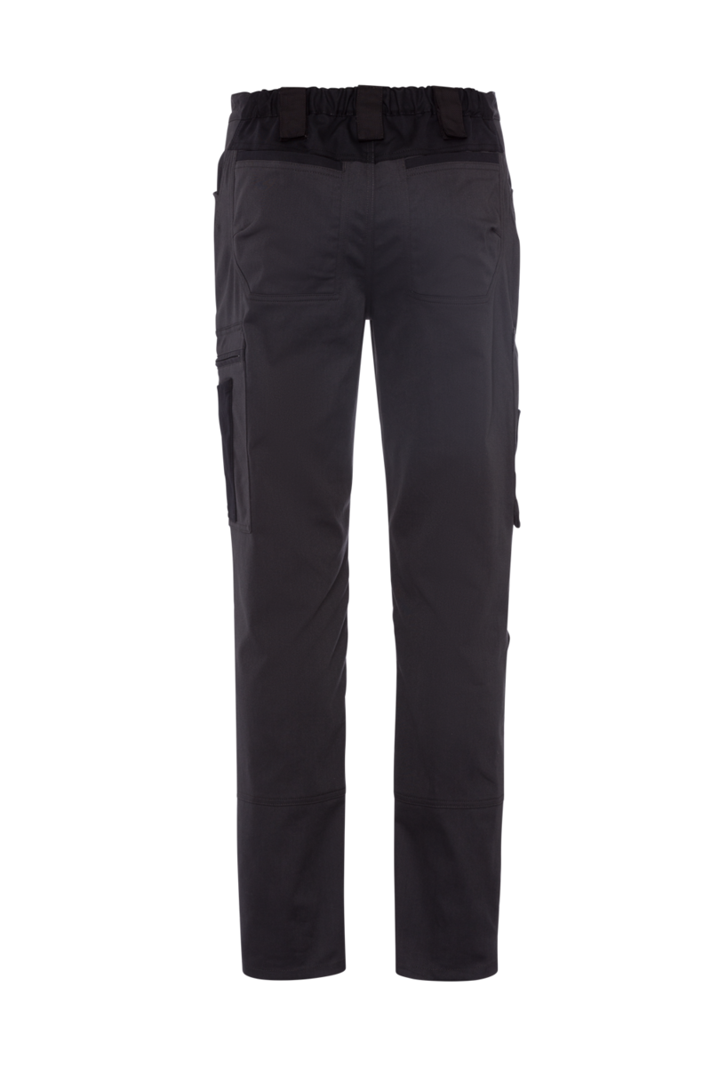 CWS Xtra Stretch: Trousers Ladies Darkgrey/Black w. Kneepad Pockets view 9