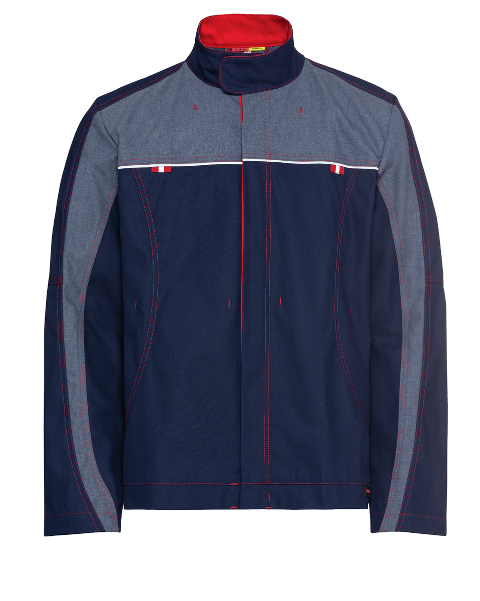 CWS Machine Protection: Jacket Darkblue/Grey view 2