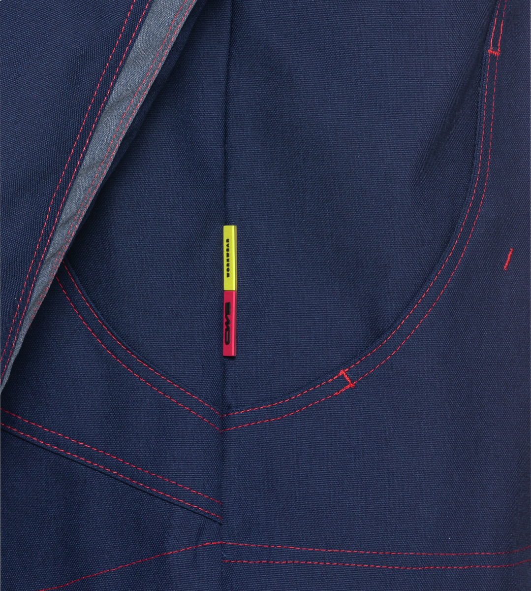 CWS Metaller: Work Jacket Darkblue/Grey view 6