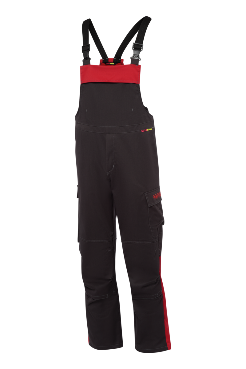 Dark Grey / Red