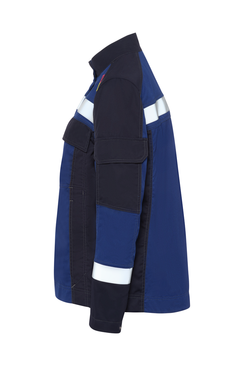 CWS Multinorm Premium: Work Jacket Ladies Blue/Darkblue w. Reflective Stripes view 11