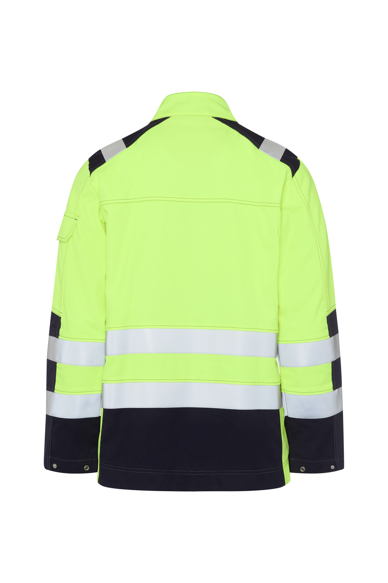 CWS Multinorm Premium HV: Jachetă de lucru High Vis Galben/Albastru închis view 6