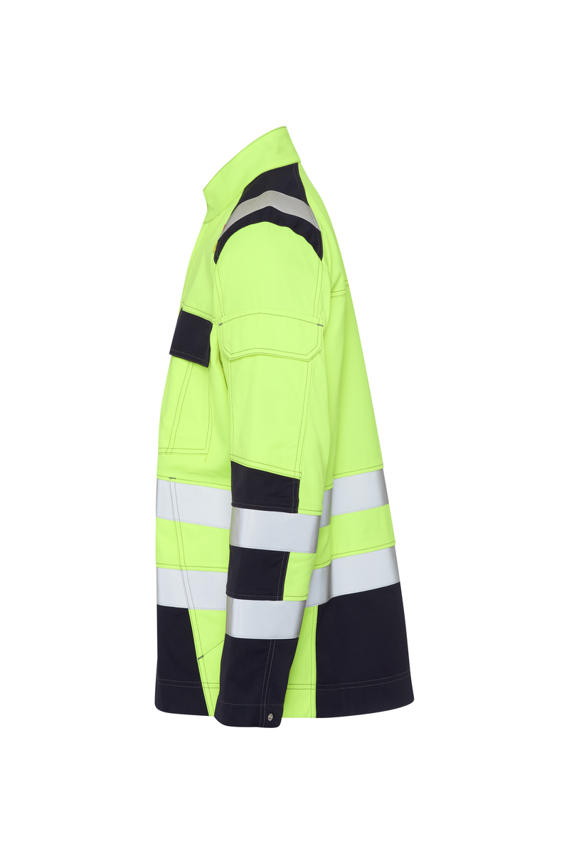 CWS Multinorm Premium HV: Jachetă de lucru High Vis Galben/Albastru închis view 8