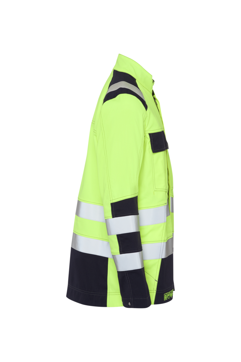 CWS Multinorm Premium HV: Jachetă de lucru High Vis Galben/Albastru închis view 2