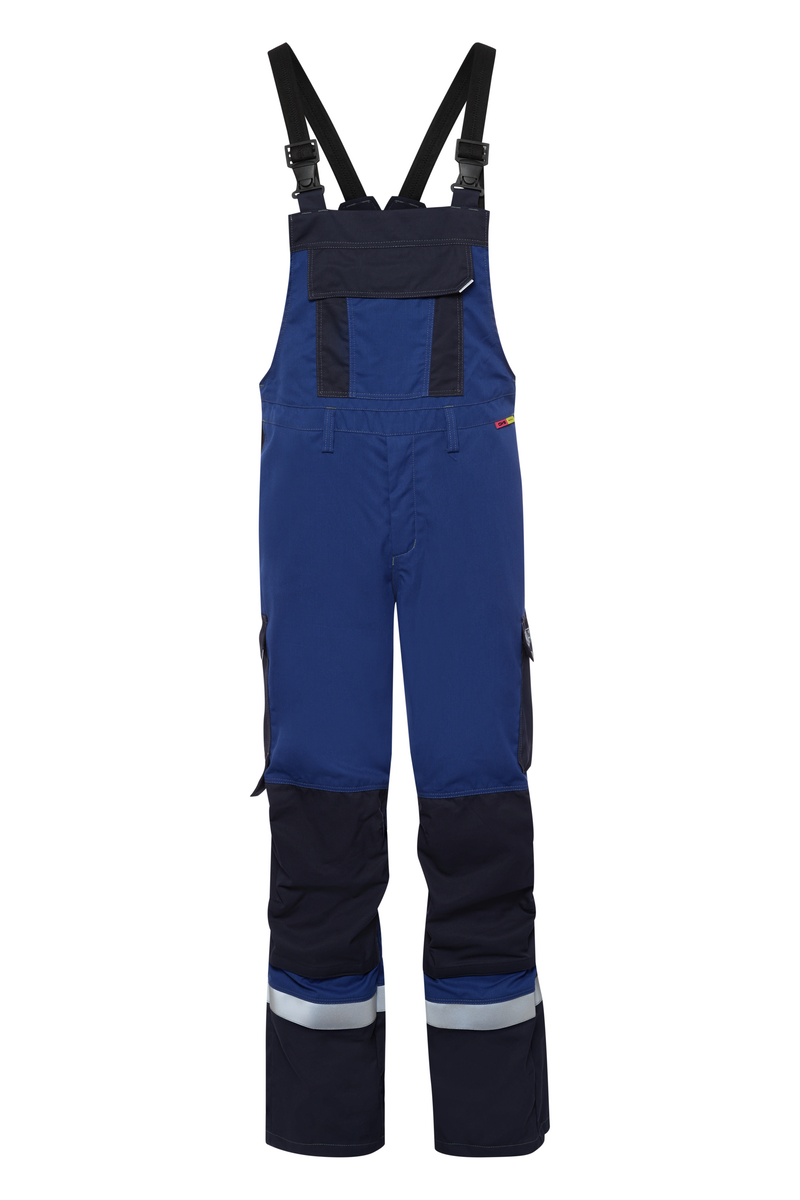 CWS Multinorm Premium: Dungarees Blue/Darkblue w. Reflective Stripes view 8
