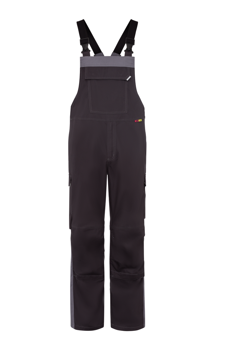 CWS Multinorm Standard: Dungarees Darkgrey/Grey w. Kneepad Pockets view 4