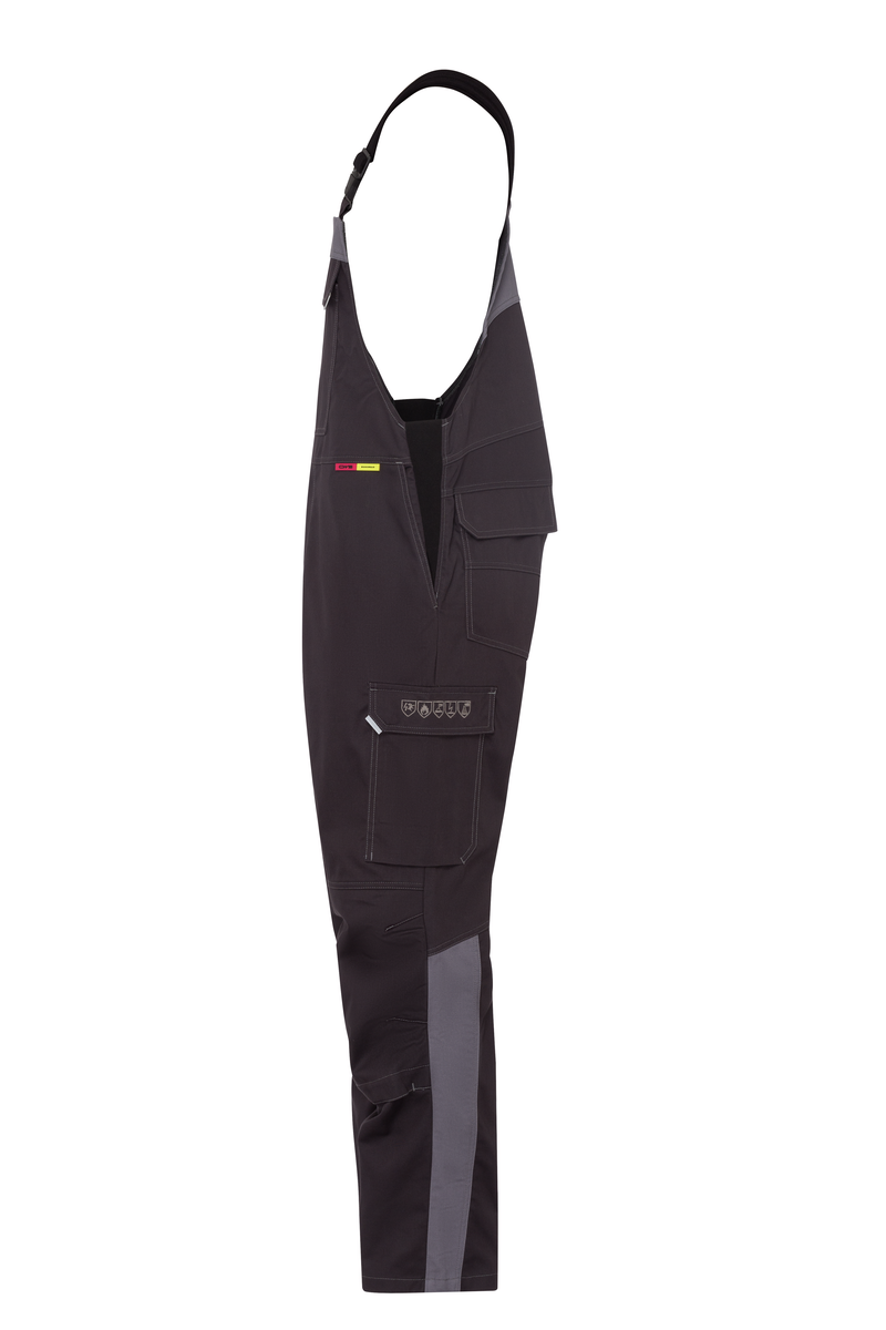 CWS Multinorm Standard: Dungarees Darkgrey/Grey w. Kneepad Pockets view 7