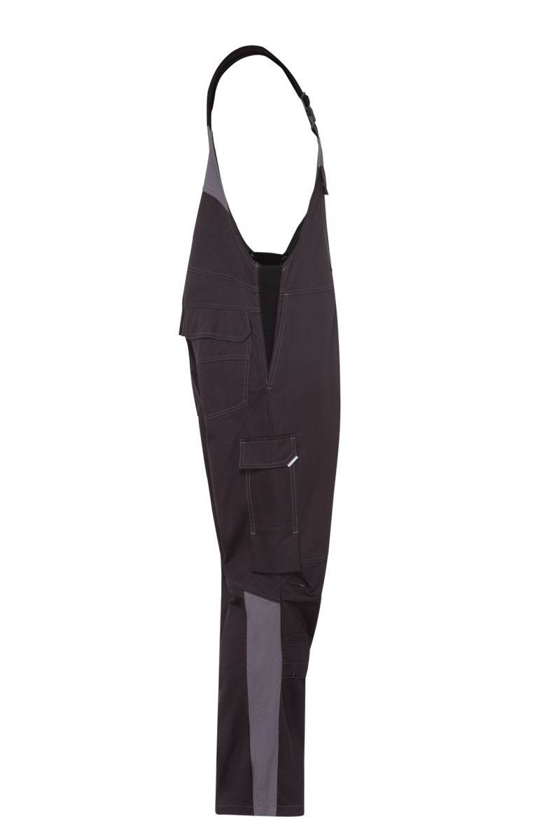 CWS Multinorm Standard: Dungarees Darkgrey/Grey w. Kneepad Pockets view 2