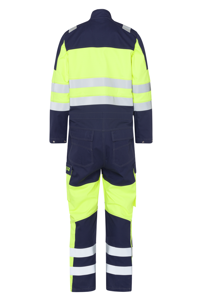 Kombinéza Multinorm Standard HV tm.modrá/HVžltá s KV view 5