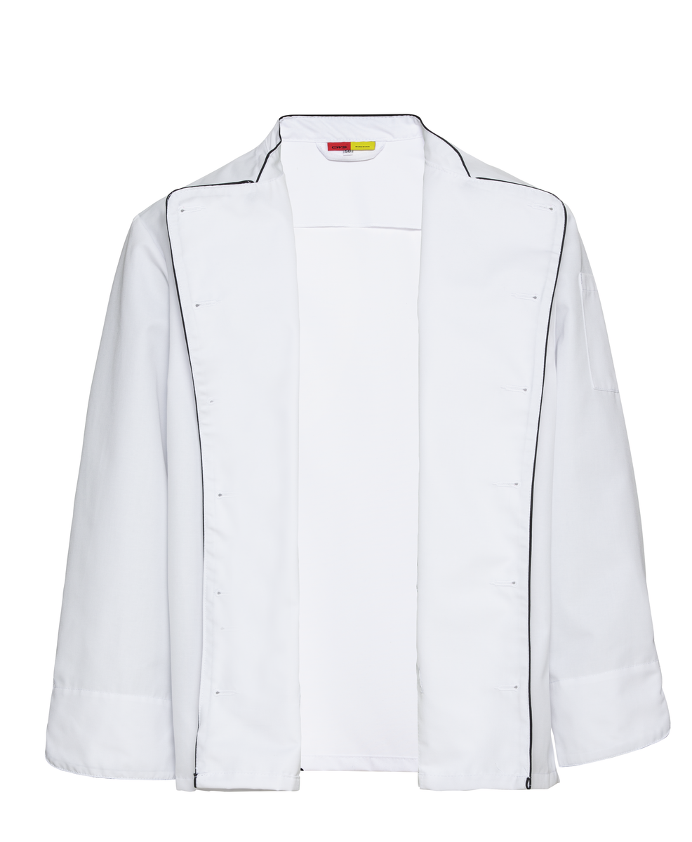 CWS Paris Line: Chef Jacket White/Black view 3