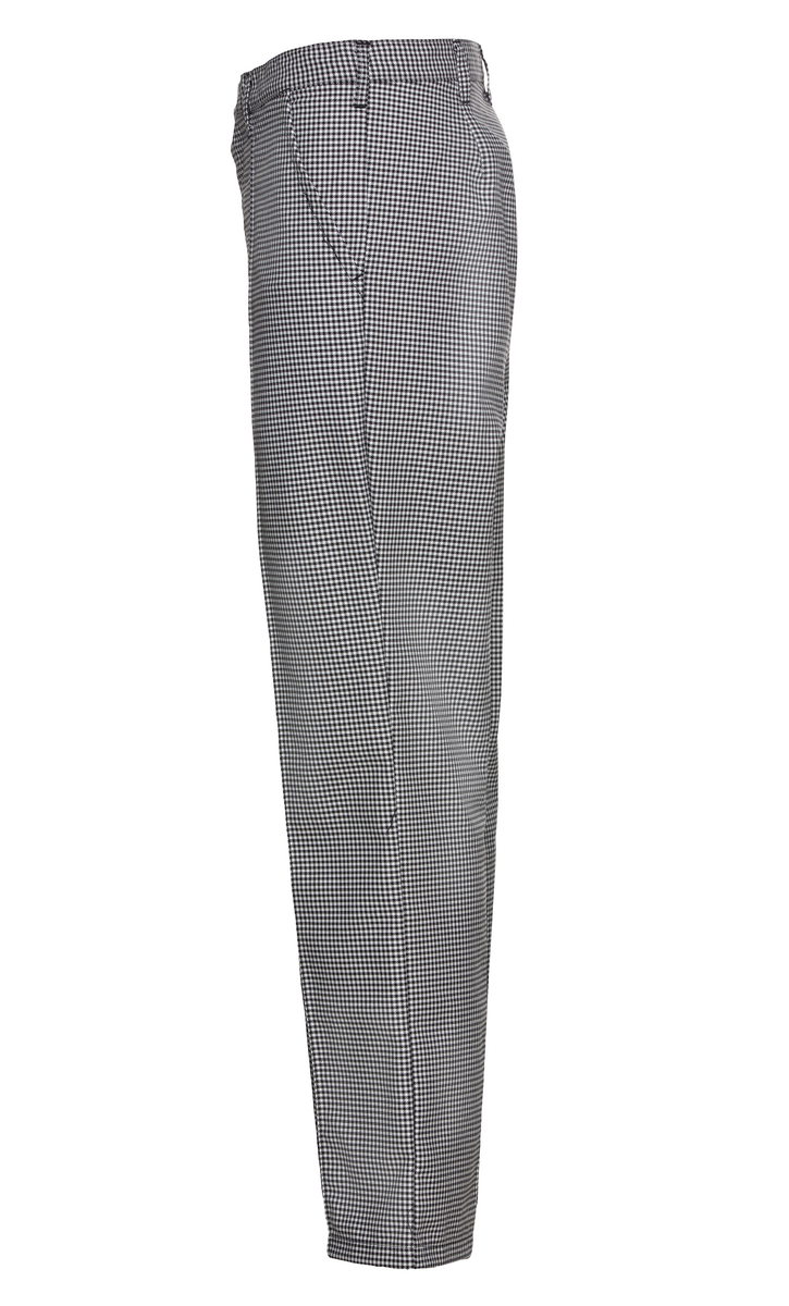 CWS Paris Line: Chef Trousers Black/White view 4