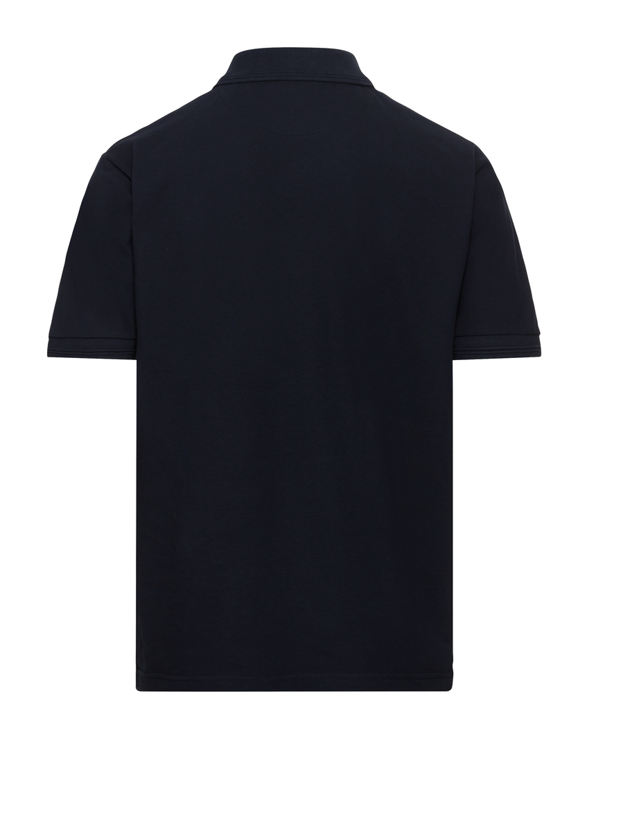 CWS PROwear: Poloshirt Darkblue w. Pocket Short Sleeves view 2