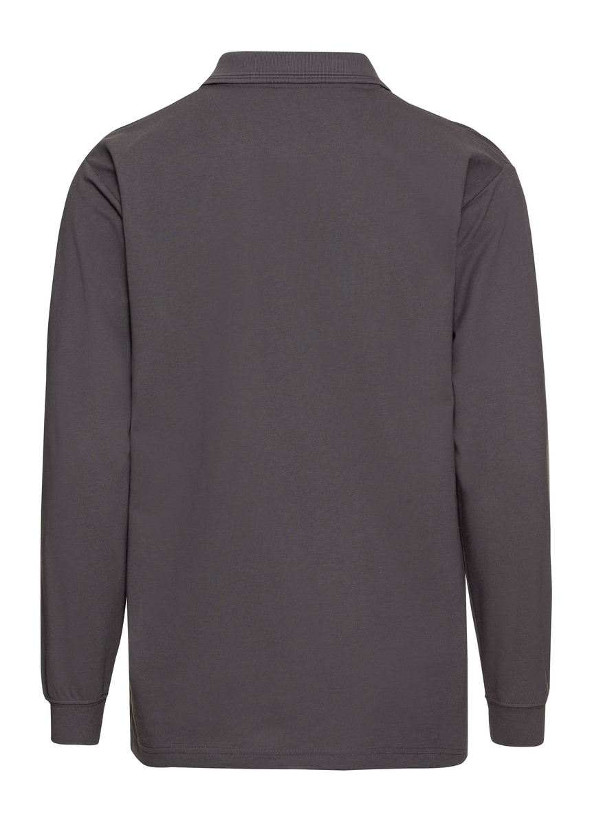 CWS PROwear: Poloshirt Grey Long Sleeves view 2