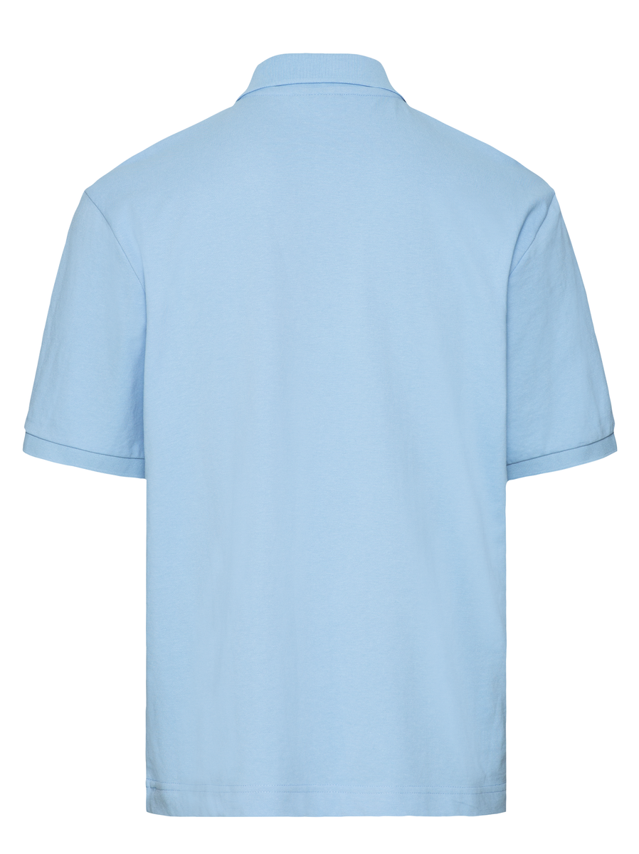 CWS Cotton Comfort: Poloshirt Lightblue Short Sleeves view 2