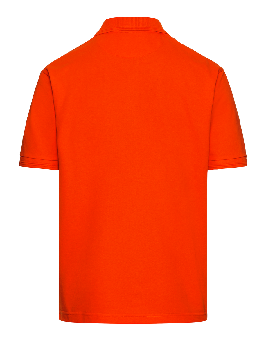 CWS PROwear: Poloshirt Orange w. Pocket Short Sleeves view 2