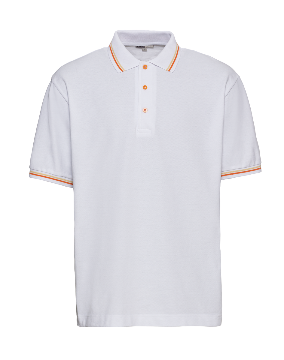 White / Orange
