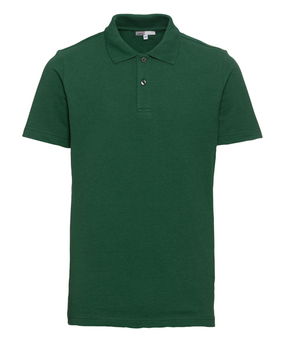 CWS PRObasics: Poloshirt Darkgreen Short Sleeves view 3