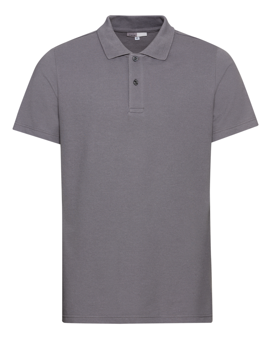 CWS PRObasics: Poloshirt Grey Short Sleeves view 3