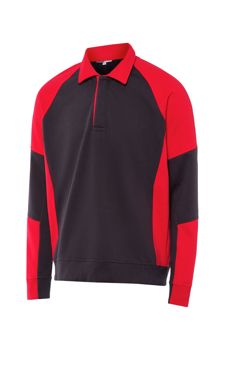 CWS PRObasics: Sweatshirt Darkgrey/Red view 8