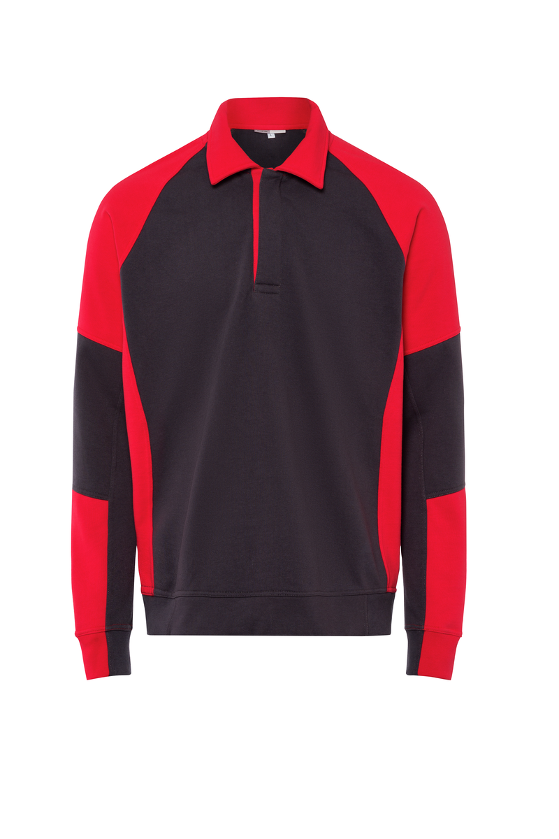 CWS PRObasics: Sweatshirt Darkgrey/Red view 9