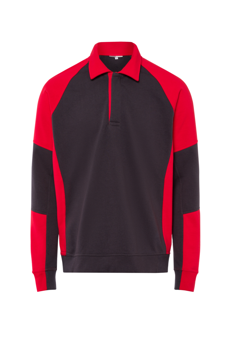 CWS PRObasics: Sweatshirt Darkgrey/Red view 12