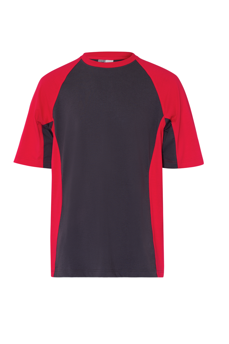 CWS PRObasics: T-Shirt Darkgrey/Red Short Sleeves view 9
