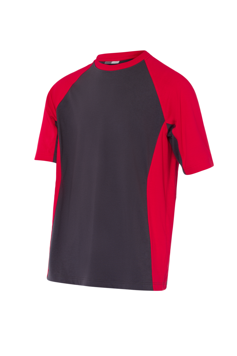 CWS PRObasics: T-Shirt Darkgrey/Red Short Sleeves view 2