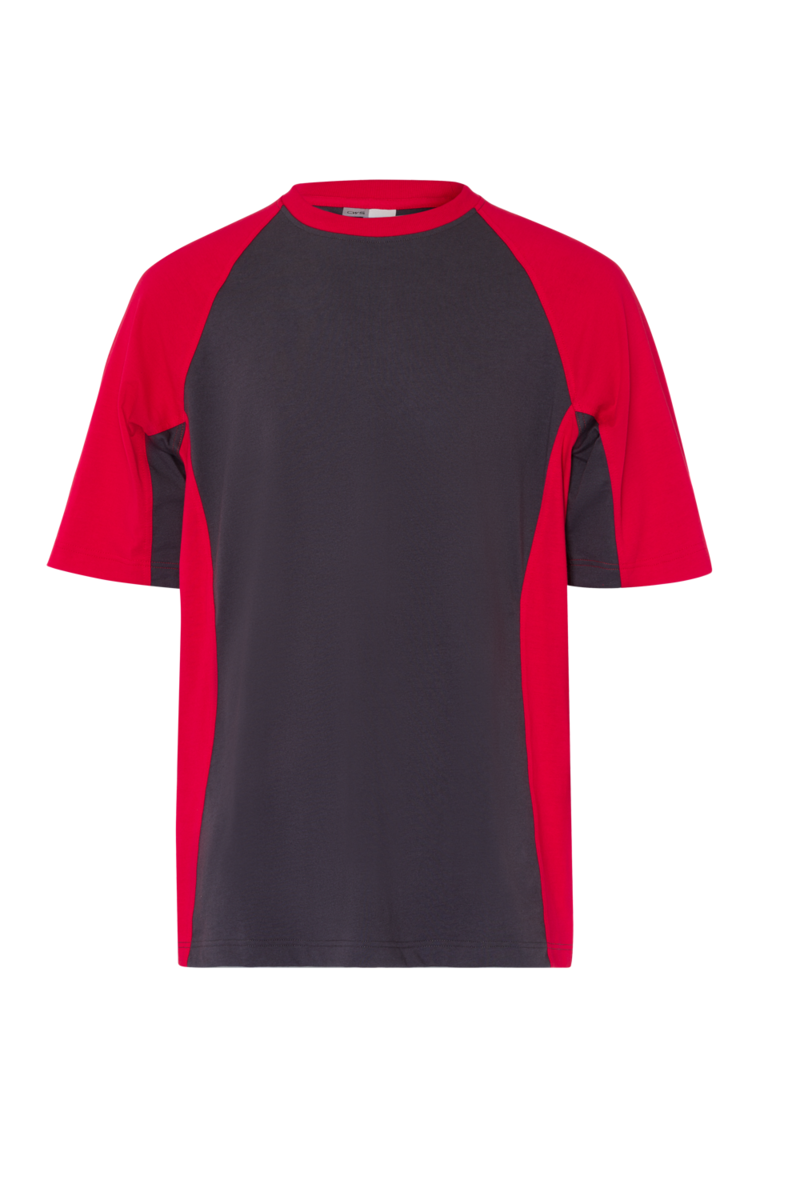CWS PRObasics: T-Shirt Darkgrey/Red Short Sleeves view 12
