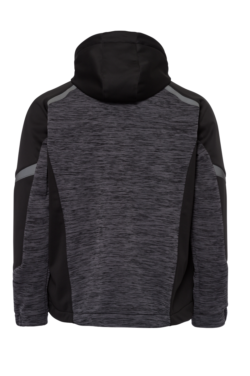 CWS PROcasual: Sweat Jacket Darkgrey/Black w. Hood view 3