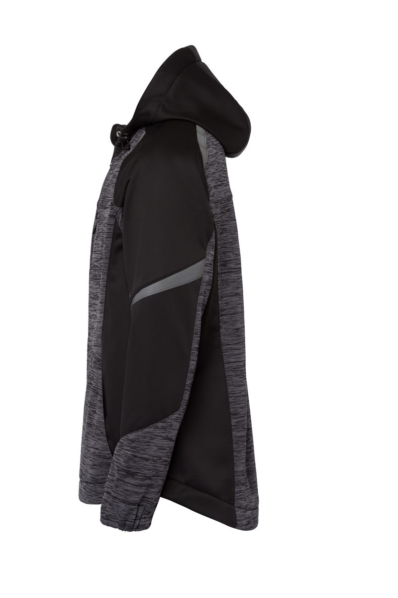 CWS PROcasual: Sweat Jacket Darkgrey/Black w. Hood view 4
