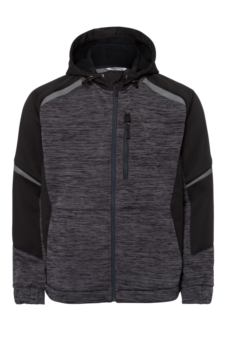 CWS PROcasual: Sweat Jacket Darkgrey/Black w. Hood view 6
