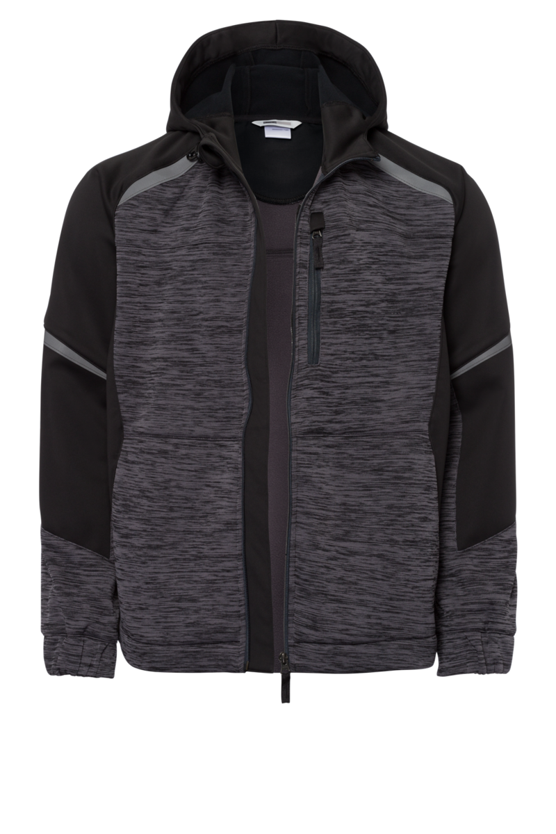CWS PROcasual: Sweat Jacket Darkgrey/Black w. Hood view 5
