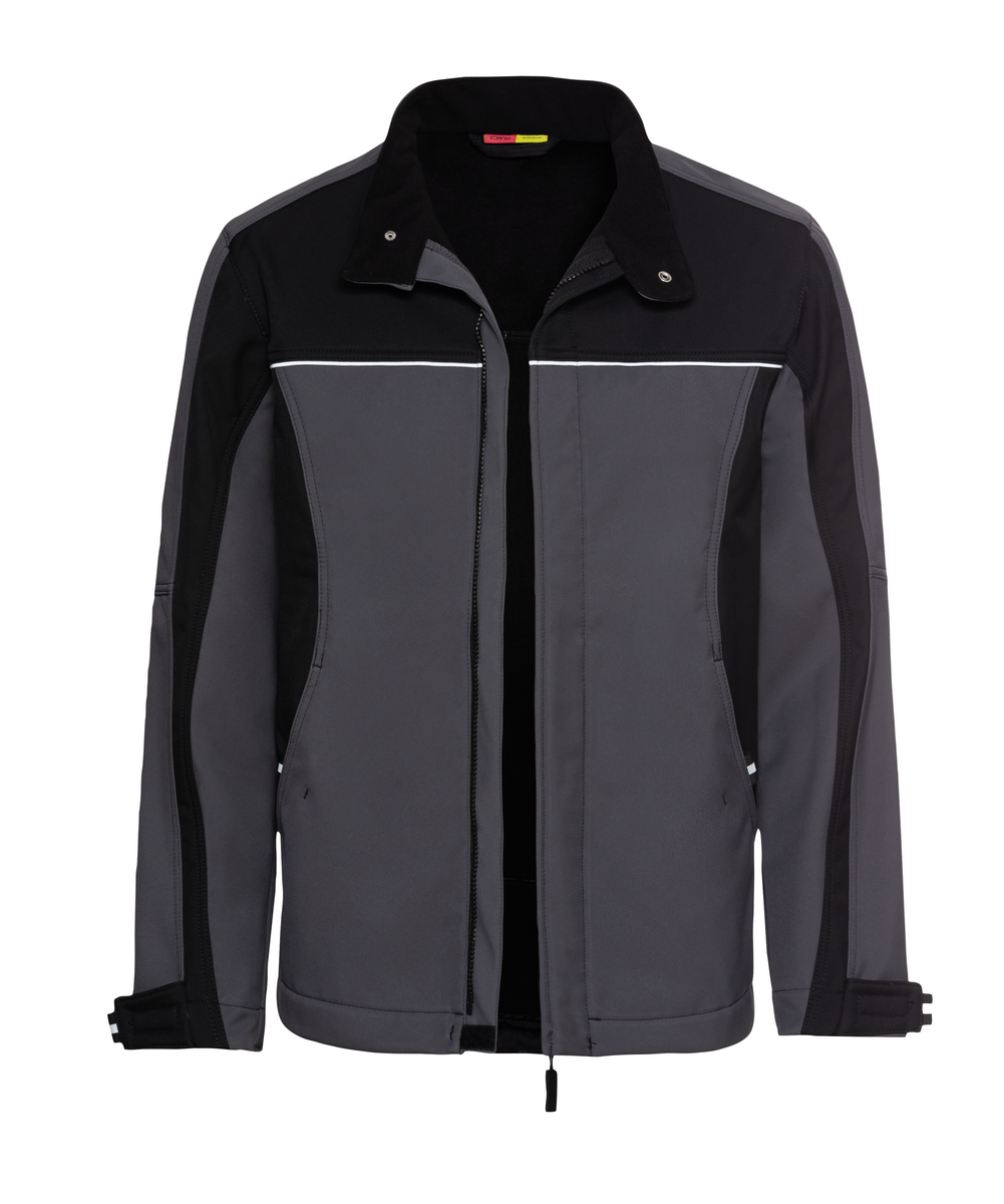 CWS Profi Line Outdoor: Softshell jakna temno siva/črna view 3