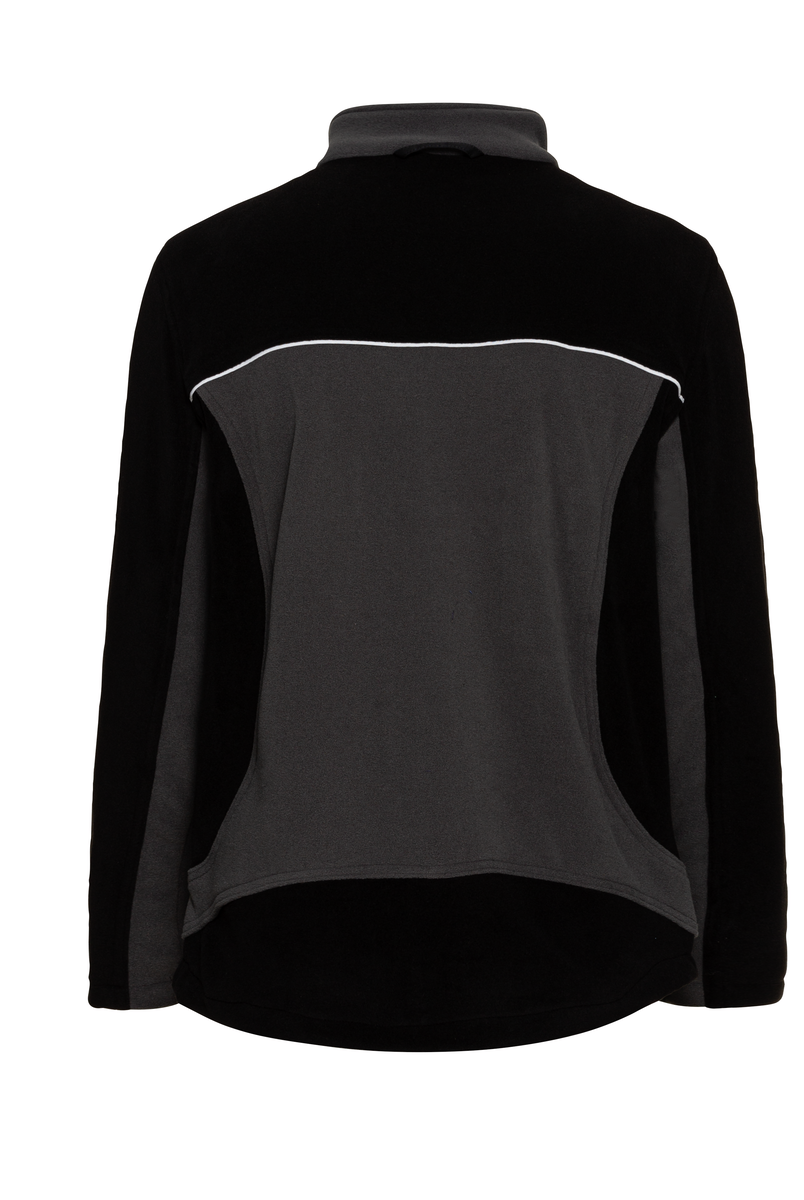 CWS Profi Line Outdoor: Fleece Jacket Darkgrey/Black view 14