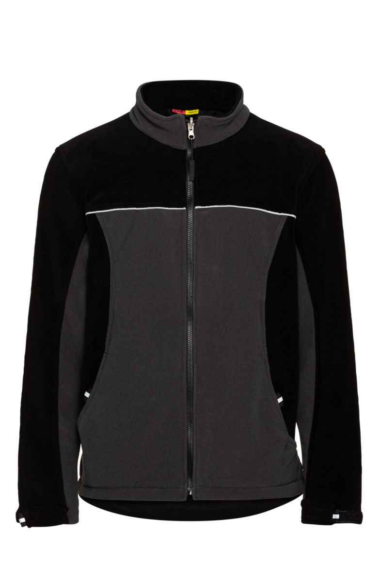 CWS Profi Line Outdoor: Fleece Jacket Darkgrey/Black view 17