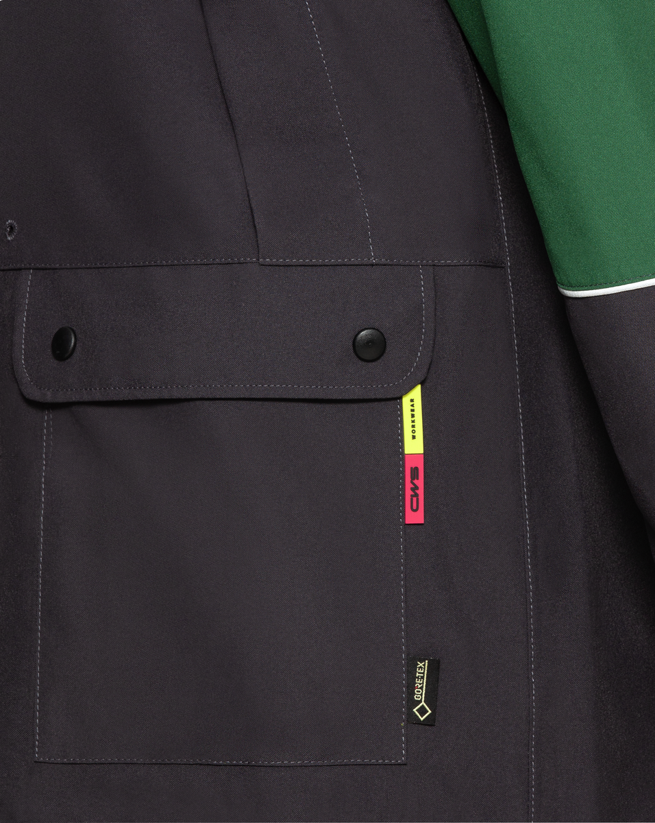 CWS Profi Line Outdoor: Parka Darkgrey/Darkgreen view 6