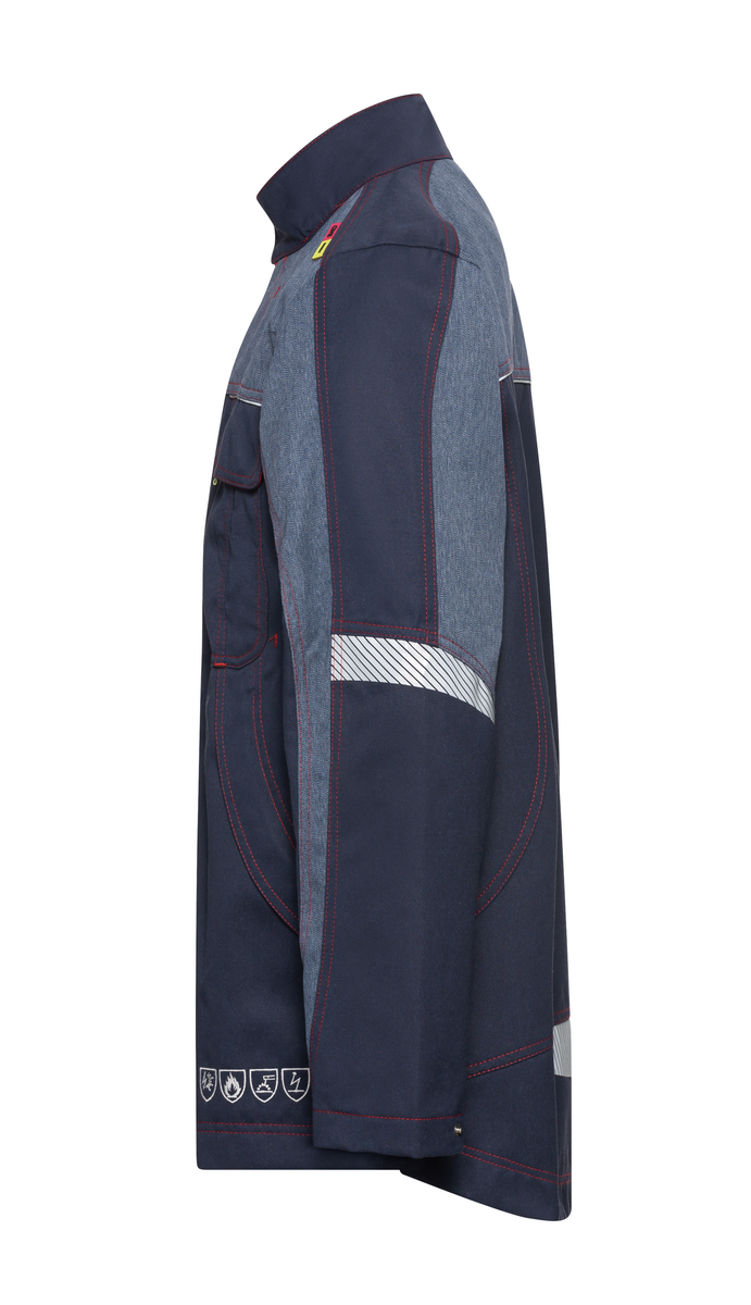 CWS proFlex4 Advanced: Work Jacket Darkblue/Grey view 6