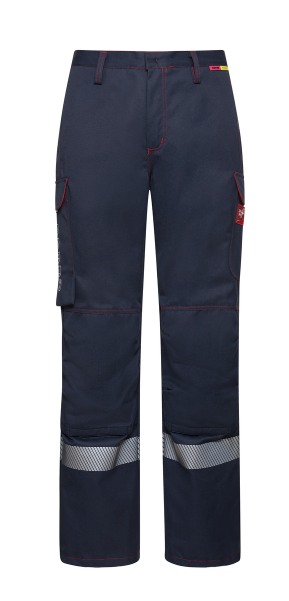 CWS proFlex4 Advanced: Hlače s pasom temno modre barve view 2