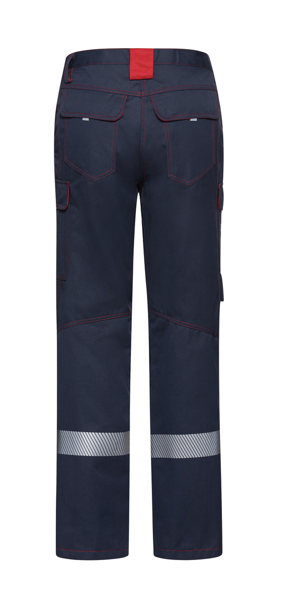 CWS proFlex4 Advanced: Hlače s pasom temno modre barve view 3