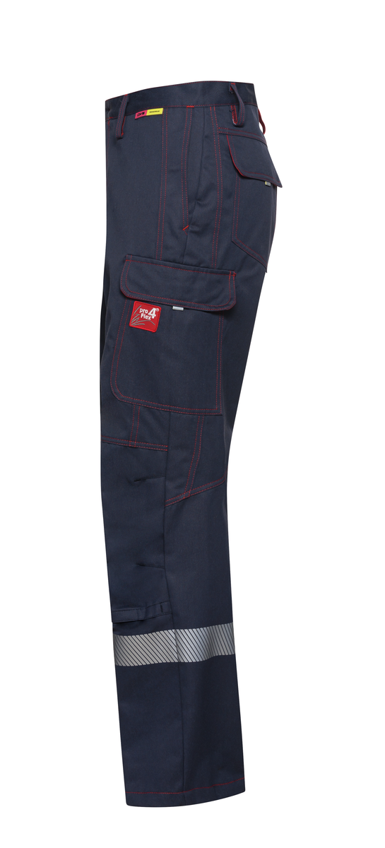 CWS proFlex4 Advanced: Hlače s pasom temno modre barve view 4