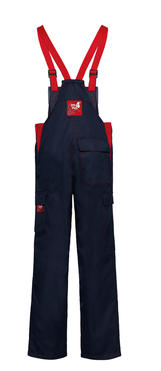 CWS proFlex4 Essence: Dungarees temno modra/siva view 3
