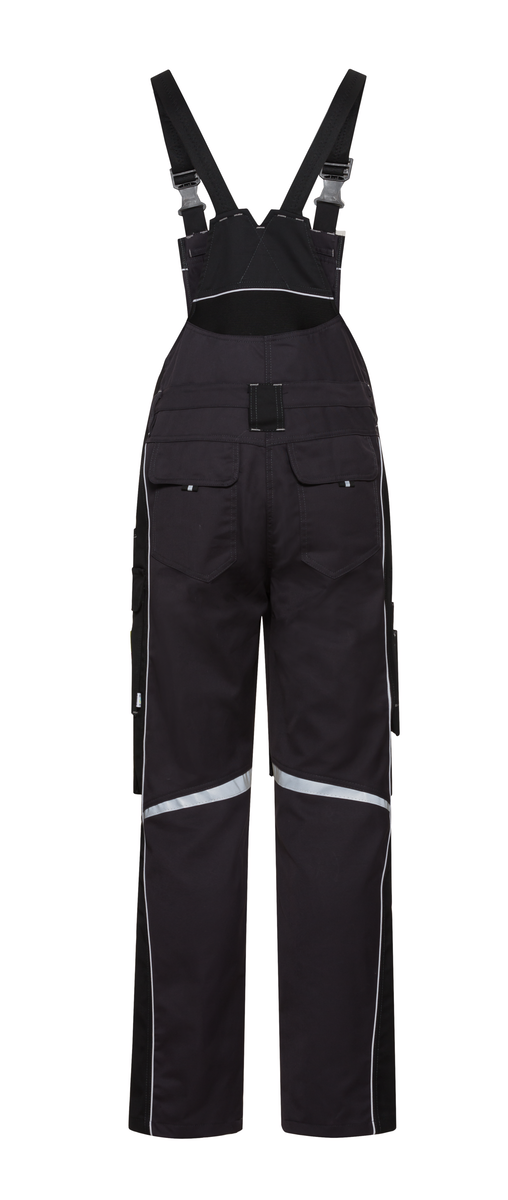 CWS Pro Line: Dungarees Darkgrey/Black w. Kneepad Pockets view 2