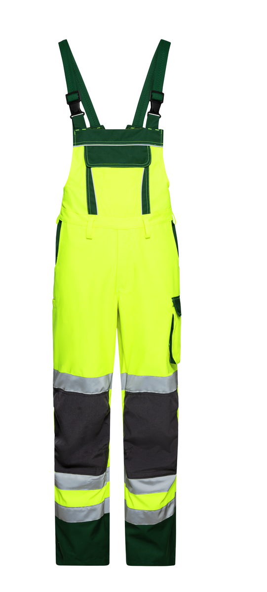 High Vis Yellow / Dark Green