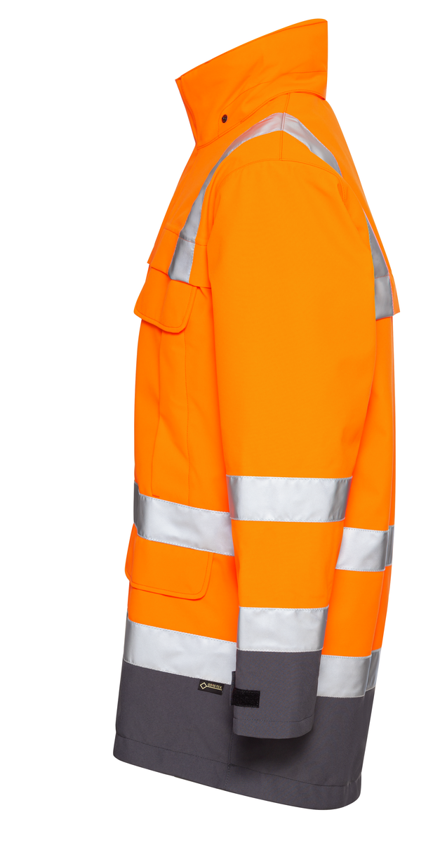 CWS Pro Line HighVis: Parka High Vis Orange/Darkgrey view 5