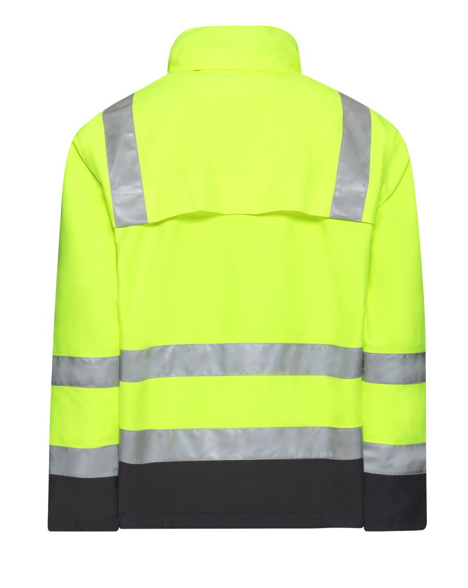 CWS Pro Line HighVis: Parka High Vis Yellow/Darkgrey Short view 6