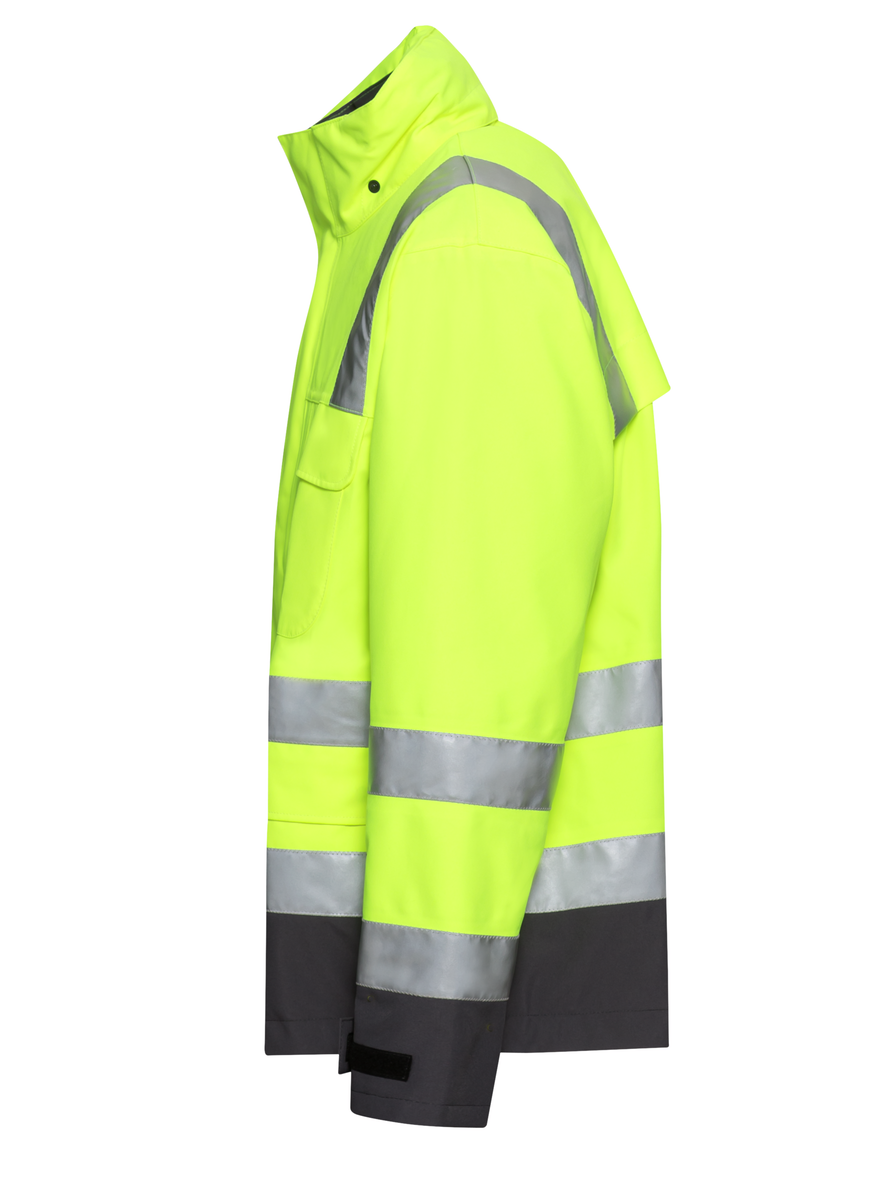 CWS Pro Line HighVis: Parka High Vis Yellow/Darkgrey Short view 7